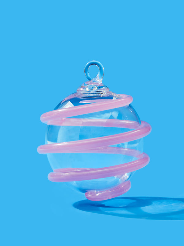 Spiral Ornament Pink