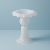 Round totem sink white