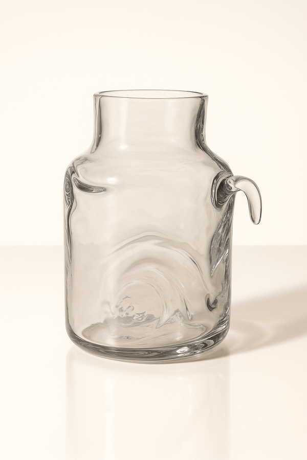 Clear intentions small water jug