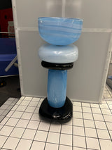 Square totem sink Blue