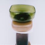 Square totem sink Green